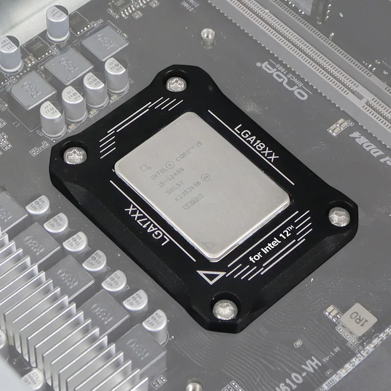 Кронштейн для коррекции гибкости процессора XT-XINTE для процессора Intel 14/13/12, LGA1700/1800, застежка для замены рамы охлаждения
Кронштейн для коррекции гибкости процессора XT-XINTE для процессора Intel 14/13/12, LGA1700/1800, застежка для замены рамы охлаждения