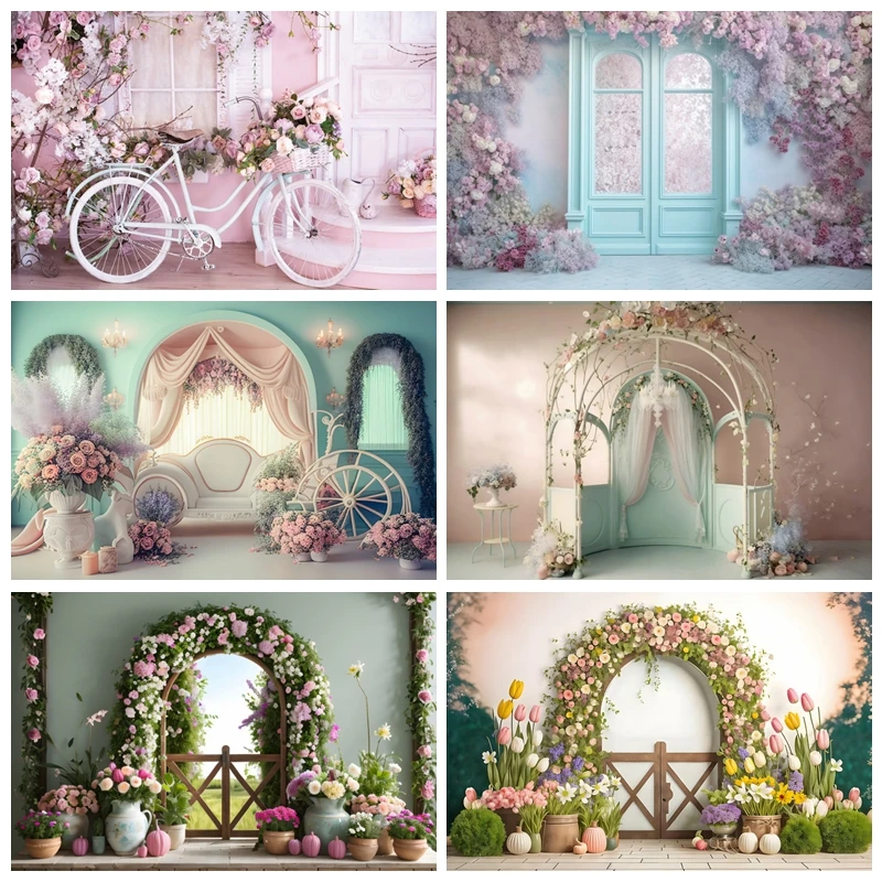 Spring Flower Garden Background Baby Shower Birthday Party Decor Wedding Portrait Photography Backdrop Photobooth Studio Props
Spring Flower Garden Background Baby Shower Birthday Party Decor Wedding Portrait Photography Backdrop Photobooth Studio Props