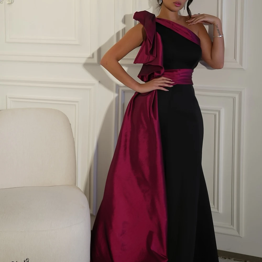 Customized Simple Jersey A-Line One Shoulder Evening Dress Sleeveless Floor Length Panel Train Photo Color Vestidos de fiesta
Customized Simple Jersey A-Line One Shoulder Evening Dress Sleeveless Floor Length Panel Train Photo Color Vestidos de fiesta