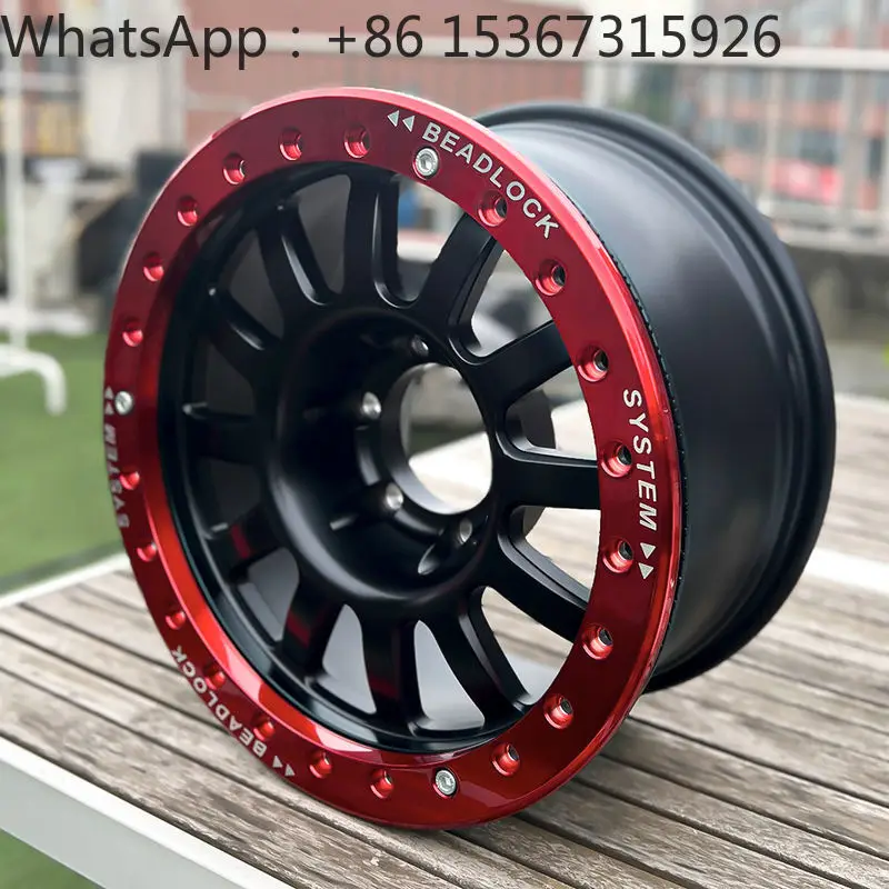 15-18 Inch 5x139.7 6x139.7 Red Black Beadlock Custom Alloy Wheel Rims 4x4 Off-Road SUV Modified Wheels
15-18 Inch 5x139.7 6x139.7 Red Black Beadlock Custom Alloy Wheel Rims 4x4 Off-Road SUV Modified Wheels