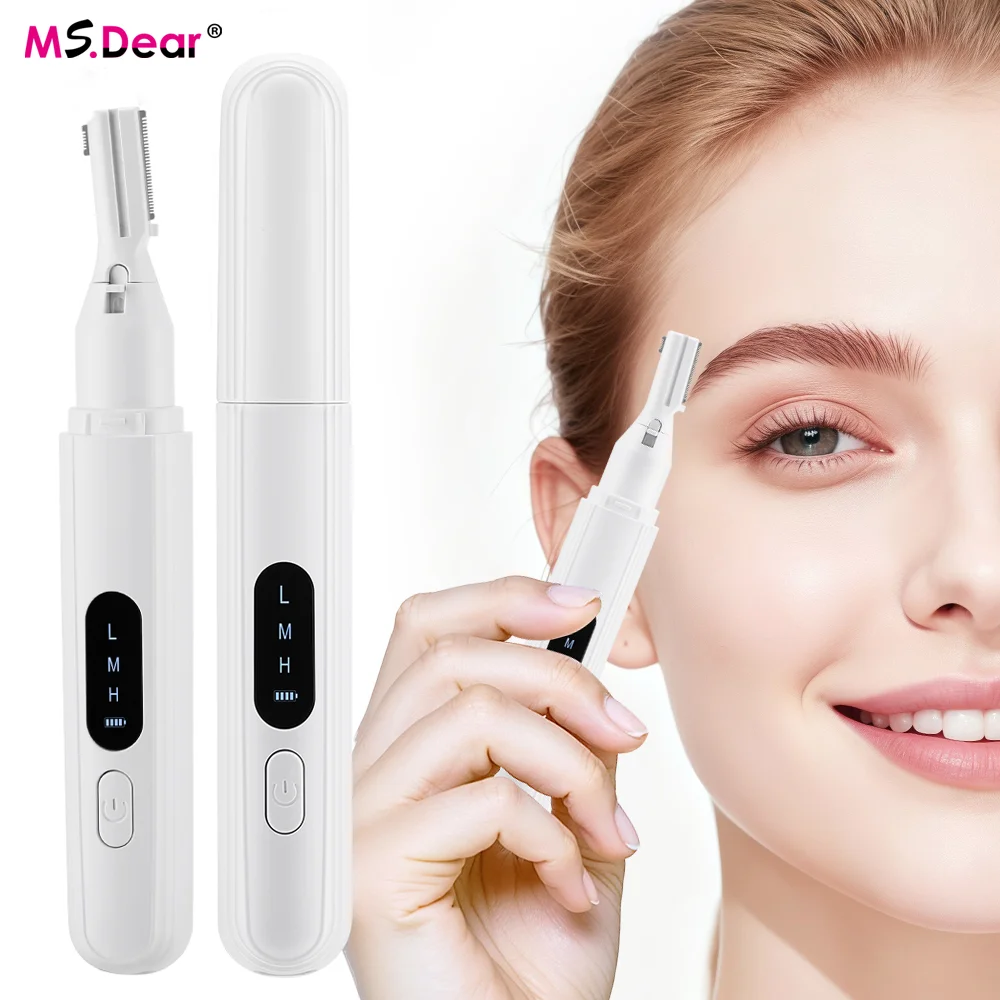 Electric eyebrow trimmer for ladies Painless Electric Eyebrow Razor Rechargeable Precision Facial Hair Trimmer Remover
Electric eyebrow trimmer for ladies Painless Electric Eyebrow Razor Rechargeable Precision Facial Hair Trimmer Remover