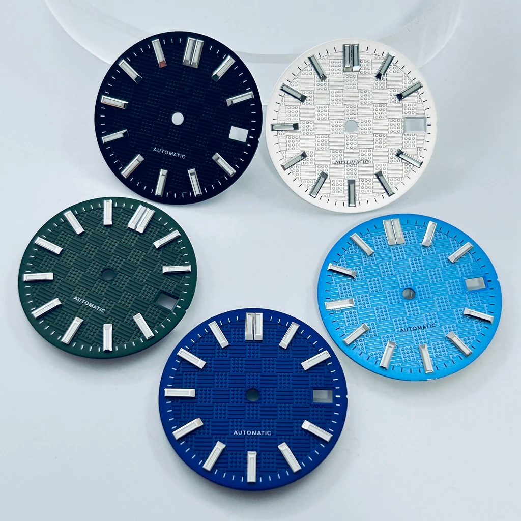 High Quality 28.5mm NH35 4R35 4R36 7R26 7R36 Movement Date C3 Green Luminous Watch Parts
High Quality 28.5mm NH35 4R35 4R36 7R26 7R36 Movement Date C3 Green Luminous Watch Parts