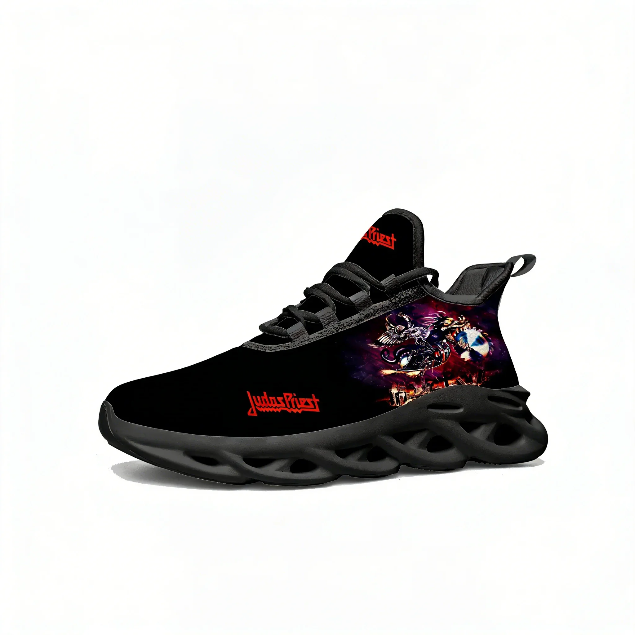 Judas Priest Lace Mesh Shoes Flat Sneaker Mens Womens Sports Running Shoe High Quality Sneakers Comfortable Custom Made Footwe
Judas Priest Lace Mesh Shoes Flat Sneaker Mens Womens Sports Running Shoe High Quality Sneakers Comfortable Custom Made Footwe