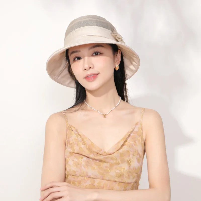Bucket Hat Silk Women Summer Sun Protection Wide Brim Lightweight Breathable Beach Accessory For Hike Outdoor Luxury
Bucket Hat Silk Women Summer Sun Protection Wide Brim Lightweight Breathable Beach Accessory For Hike Outdoor Luxury