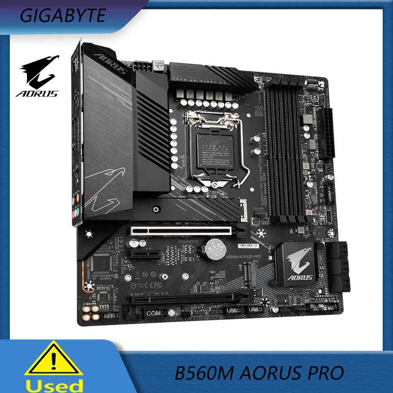 Gigabyte B560M AORUS PRO Motherboard 128GB LGA 1200 DDR4 Micro ATX Mainboard
Gigabyte B560M AORUS PRO Motherboard 128GB LGA 1200 DDR4 Micro ATX Mainboard