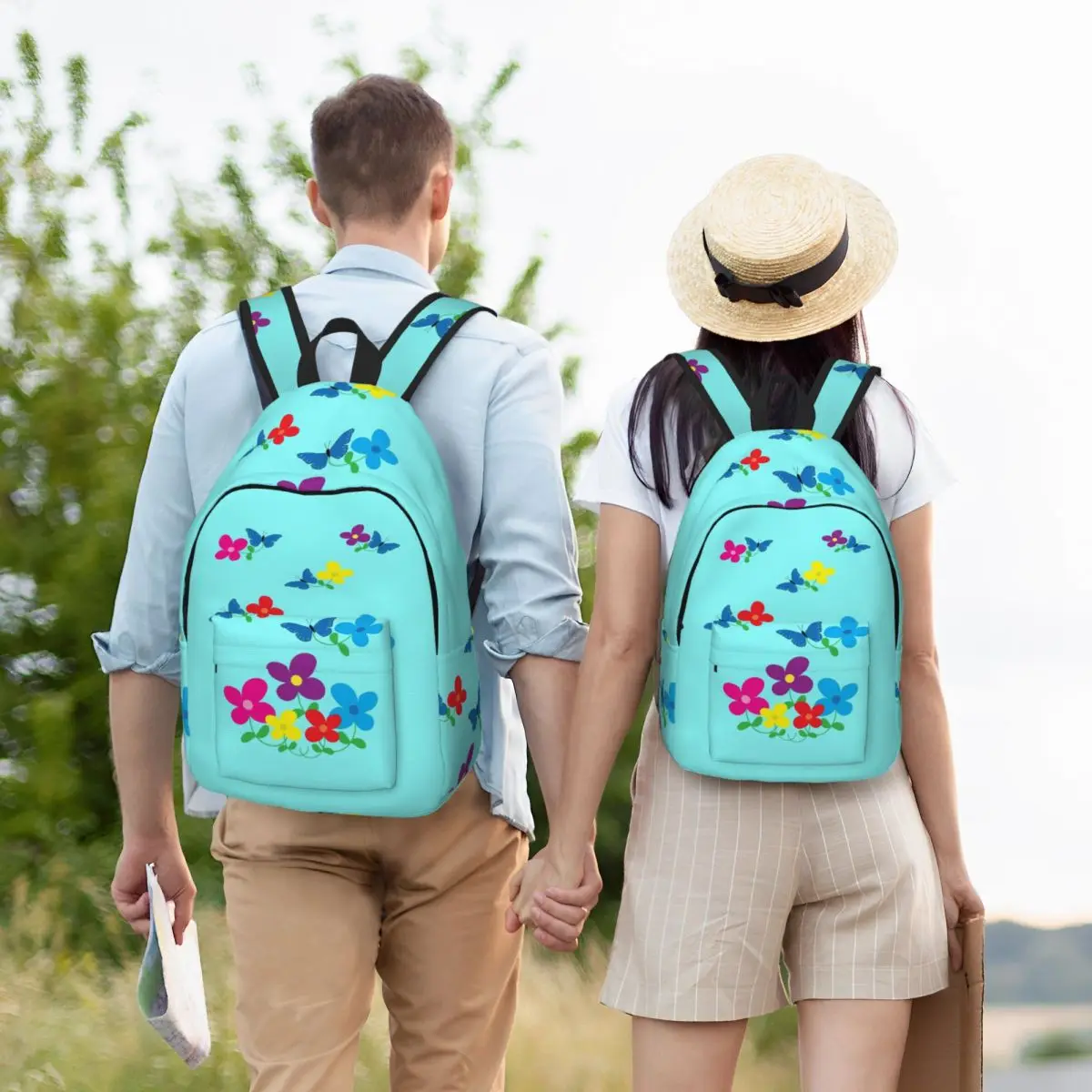 Butterflies Picking Flowers Backpack Student BookBag Kids School Bag Computer Shoulder Bags for Men Women
Butterflies Picking Flowers Backpack Student BookBag Kids School Bag Computer Shoulder Bags for Men Women