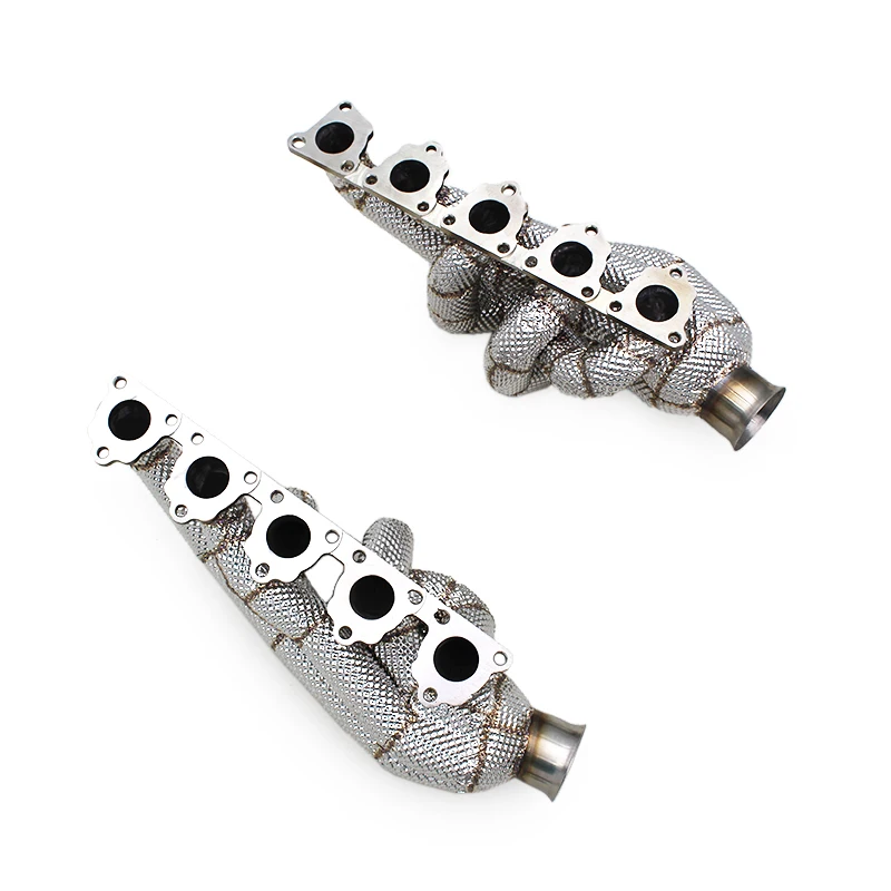 OEM Manifold Exhaust Pipes For Lamborghini Gallardo 5.0L 2004-2007 Stainless Steel Heat Shield Long Tube
OEM Manifold Exhaust Pipes For Lamborghini Gallardo 5.0L 2004-2007 Stainless Steel Heat Shield Long Tube