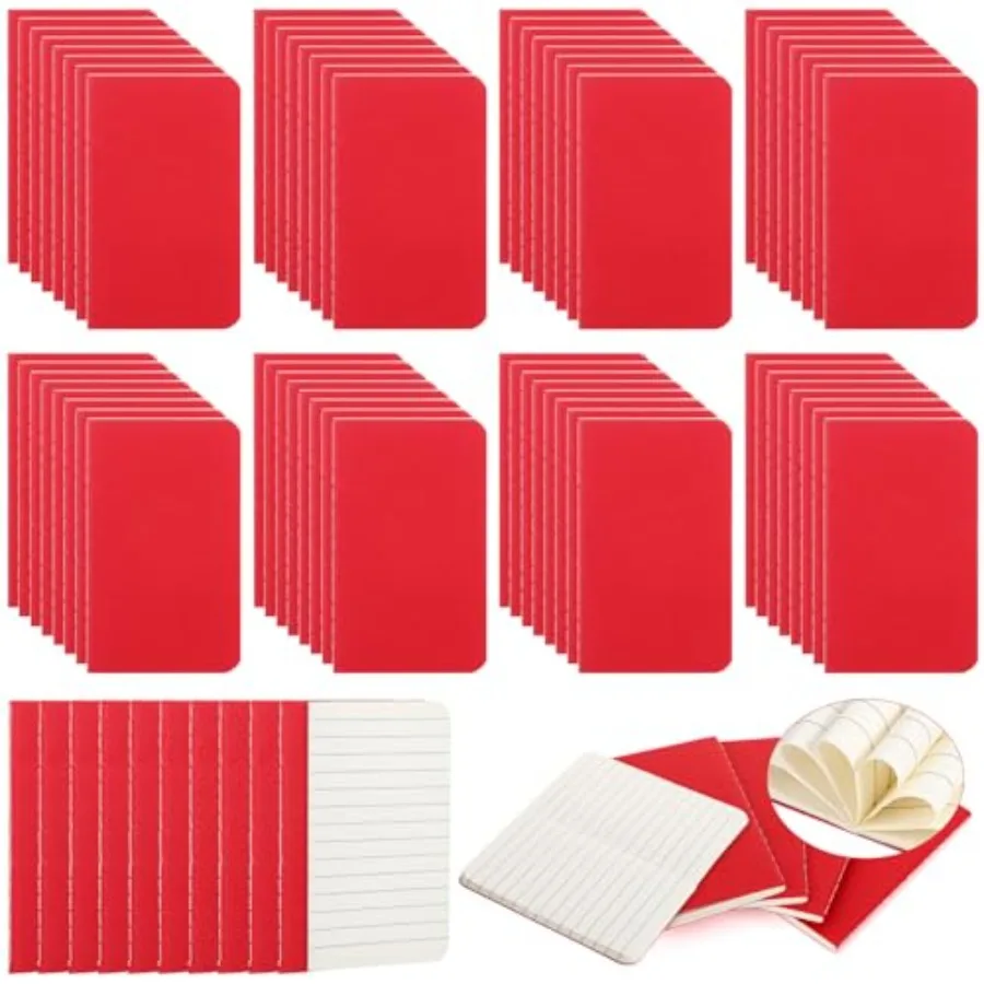 100 Pack Mini Notebook Bulk 4 x 2.5 Inch Small Pocket Notepad Blank Lined Wallet Memos Journal Employee Appreciation Gifts for
100 Pack Mini Notebook Bulk 4 x 2.5 Inch Small Pocket Notepad Blank Lined Wallet Memos Journal Employee Appreciation Gifts for