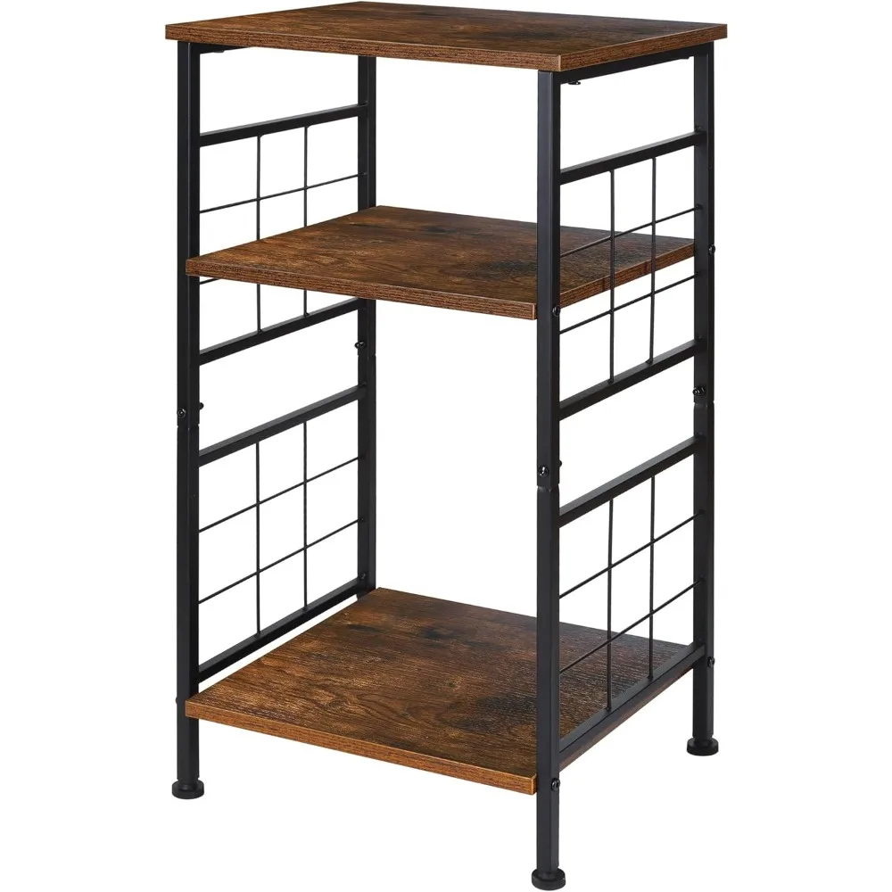 3-Tier End Table, Narrow Night Stand with #-Design Sturdy Frame, Small Bed Side Table for Small Space in Living Room,Bedroom
3-Tier End Table, Narrow Night Stand with #-Design Sturdy Frame, Small Bed Side Table for Small Space in Living Room,Bedroom