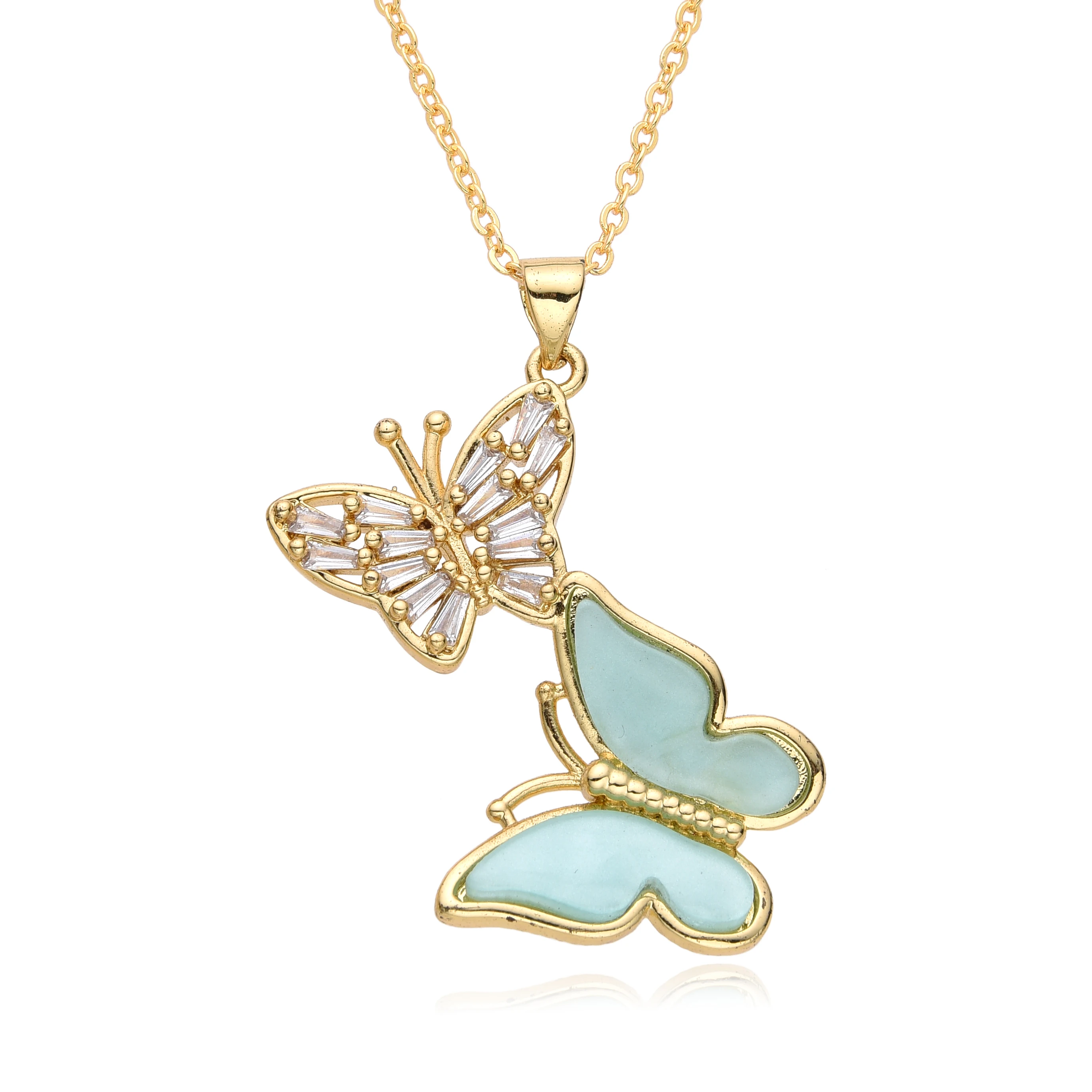 Multicolor Butterfly Necklace for Women Girl Gift Cubic Zirconia Gold Color Charms Clavicle Chain Pendant DIY Jewelry Accessory
Multicolor Butterfly Necklace for Women Girl Gift Cubic Zirconia Gold Color Charms Clavicle Chain Pendant DIY Jewelry Accessory