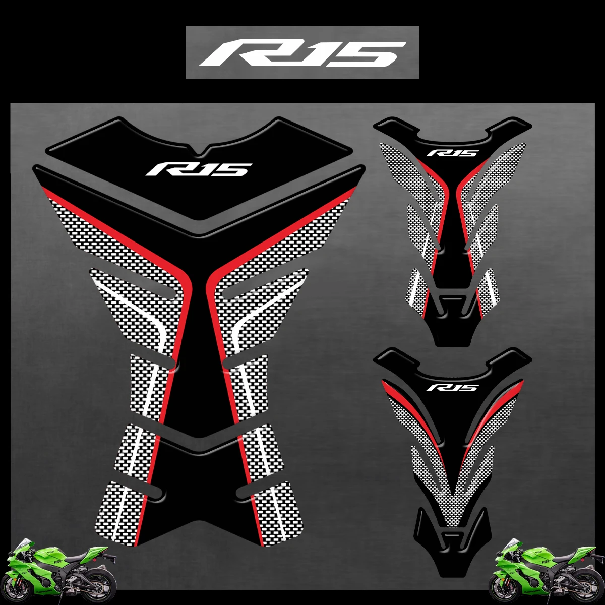 Защитная накладка на бак мотоцикла из 3D смолы для Yamaha YZF-R15 R15 R 15 V2
Защитная накладка на бак мотоцикла из 3D смолы для Yamaha YZF-R15 R15 R 15 V2