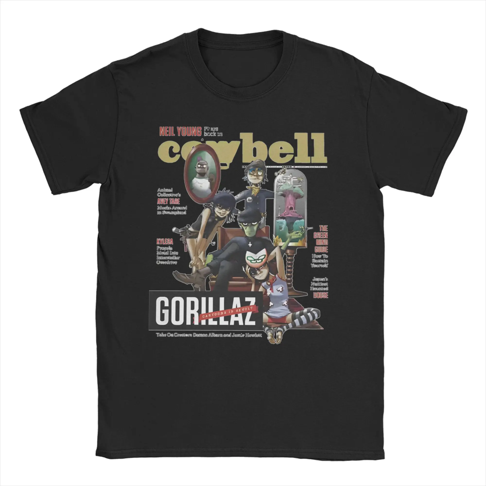Gorillazed T-Shirt Summer Rock Band 100% Cotton T Shirts For Men Hip Hop Casual Tshirt Short Sleeve Y2K Funny Tees
Gorillazed T-Shirt Summer Rock Band 100% Cotton T Shirts For Men Hip Hop Casual Tshirt Short Sleeve Y2K Funny Tees