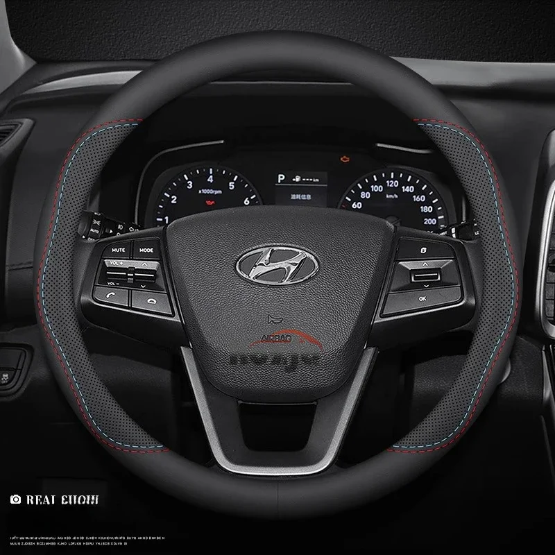 Car Leather Steering Wheel Cover for Hyundai NEXO IONIQ 5 6 9 XRT N Line EV 2019-2025 Interior Modification Car Accessories
Car Leather Steering Wheel Cover for Hyundai NEXO IONIQ 5 6 9 XRT N Line EV 2019-2025 Interior Modification Car Accessories