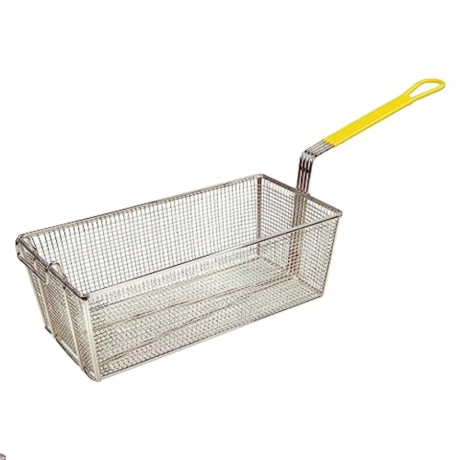 FB-40 Fry Basket with Yellow Handle Medium 17" x 8.5" x 6"
FB-40 Fry Basket with Yellow Handle Medium 17" x 8.5" x 6"