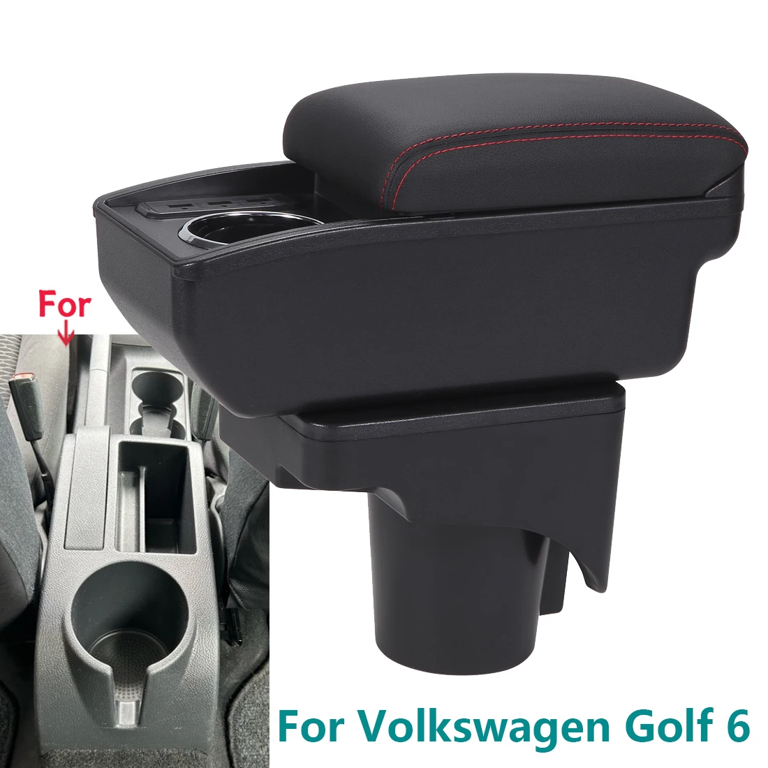 For Volkswagen Golf 6 Armrest Box For Volkswagen Scirocco Sagitar VW Golf 6 Golf 5 Mk6 MK5 Jetta 5 Car Armrest Car Storage Box
For Volkswagen Golf 6 Armrest Box For Volkswagen Scirocco Sagitar VW Golf 6 Golf 5 Mk6 MK5 Jetta 5 Car Armrest Car Storage Box