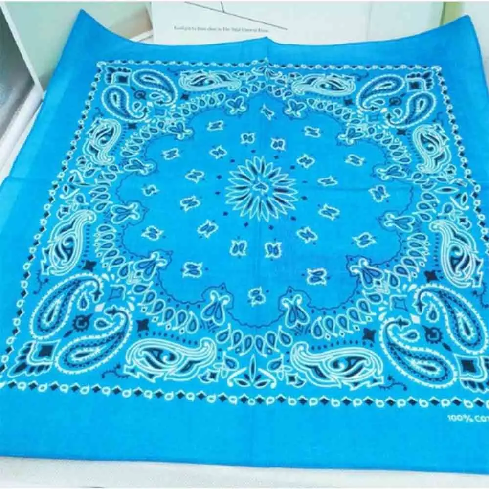 55cm*55cm Cotton Hip Hop Head Wrap Neck Wrist Band Paisley Scarves Handkerchief Bandana Square Scarf
55cm*55cm Cotton Hip Hop Head Wrap Neck Wrist Band Paisley Scarves Handkerchief Bandana Square Scarf