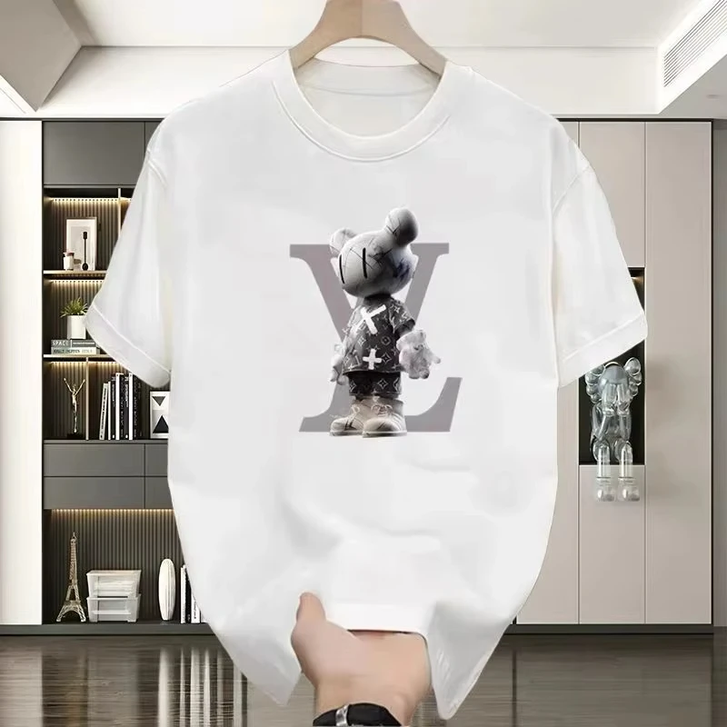 Fashion Brand Letter Printing Multi-functional Loose Summer New Thick Cotton T-shirt Men's and Women's Round Neck Ins
Fashion Brand Letter Printing Multi-functional Loose Summer New Thick Cotton T-shirt Men's and Women's Round Neck Ins