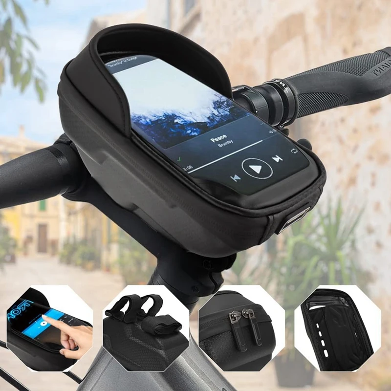 Front Frame Handlebar Bag For Sur Ron Light Bee S/X Segway X160/X260 Phone Holder Mount Bag Top Tube Handlebar Bag
Front Frame Handlebar Bag For Sur Ron Light Bee S/X Segway X160/X260 Phone Holder Mount Bag Top Tube Handlebar Bag
