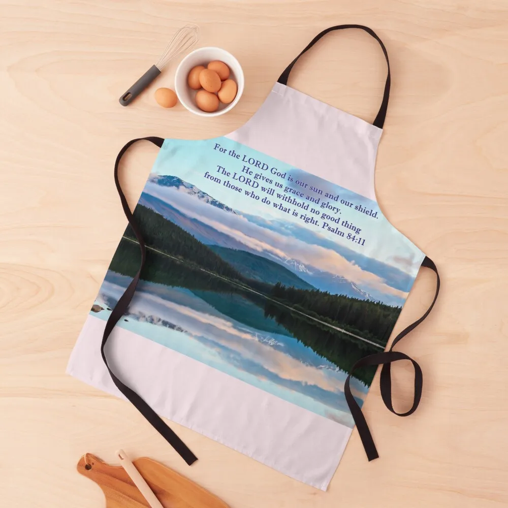 Our Sun and Shield Psalm 84:11 Apron cook wear Waterproof women kitchen and home professional kitchen Apron
Our Sun and Shield Psalm 84:11 Apron cook wear Waterproof women kitchen and home professional kitchen Apron