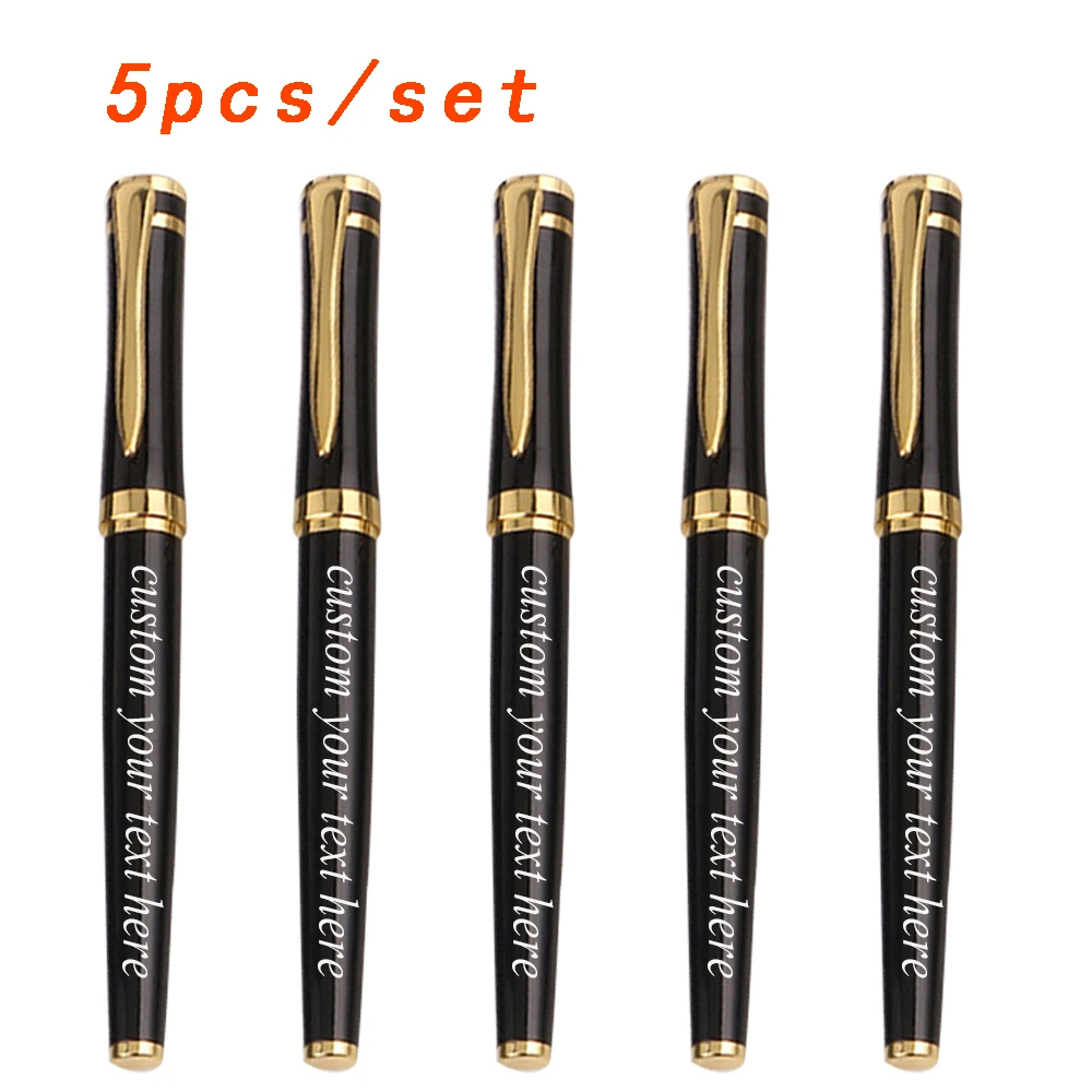 5 шт./компл., гелевая ручка по индивидуальному заказу, гравировка имени, роскошные металлические деловые канцелярские принадлежности, подарок, школьный поставщик, шариковая ручка
5 шт./компл., гелевая ручка по индивидуальному заказу, гравировка имени, роскошные металлические деловые канцелярские принадлежности, подарок, школьный поставщик, шариковая ручка