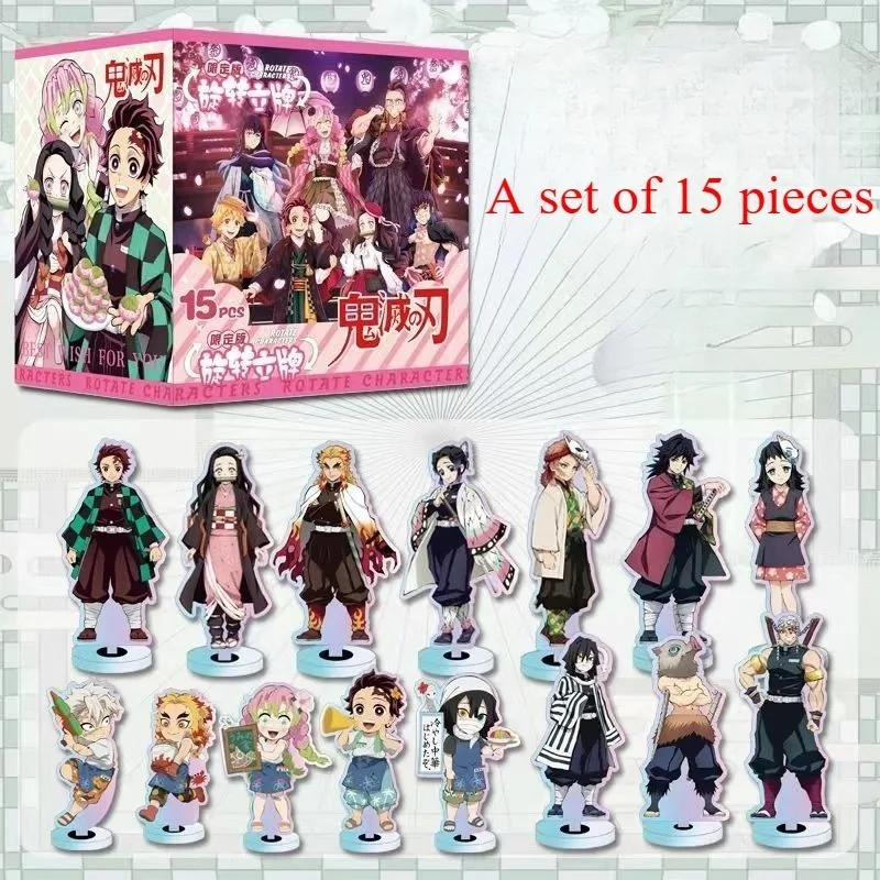 New Demon Slayer Acrylic Rotate Stand Figure Kamado Tanjirou Tomioka Giyuu Anime Peripheral Creativity Xquisite Laser Ornament
New Demon Slayer Acrylic Rotate Stand Figure Kamado Tanjirou Tomioka Giyuu Anime Peripheral Creativity Xquisite Laser Ornament