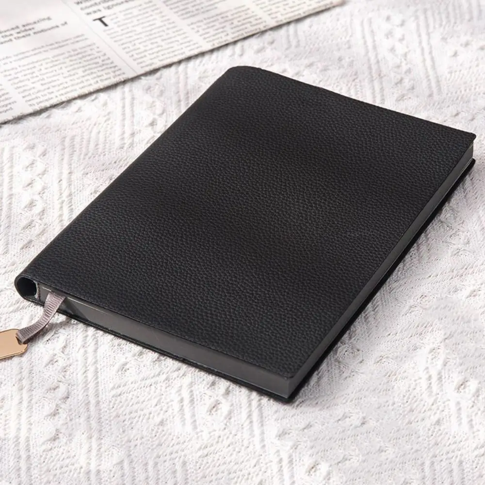 Simple Thick Leather Notebook Litchi Leather Horizontal Line Meeting Record Book Portable Exquisite Business Notepad Student
Simple Thick Leather Notebook Litchi Leather Horizontal Line Meeting Record Book Portable Exquisite Business Notepad Student