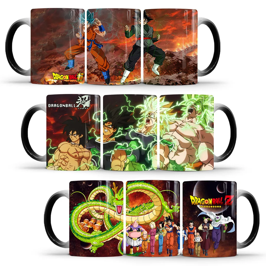 Anime Dragon Ball Z Sayajins Color Changing Mug Goku Broli Vegeta Ceramic Thermal Coffee Breakfast Mug Birthday Gift 400ML
Anime Dragon Ball Z Sayajins Color Changing Mug Goku Broli Vegeta Ceramic Thermal Coffee Breakfast Mug Birthday Gift 400ML