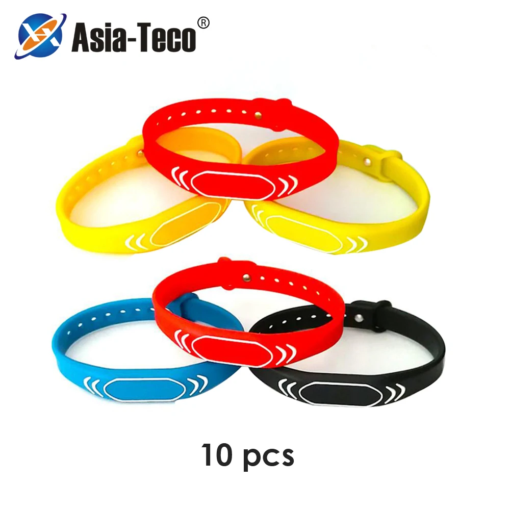 10pcs 125khz RFID TK4100 Tags Sauna Room Key Ring ID Waterproof Adjustable Silicone Wristband Bracelet Keyfob Token
10pcs 125khz RFID TK4100 Tags Sauna Room Key Ring ID Waterproof Adjustable Silicone Wristband Bracelet Keyfob Token