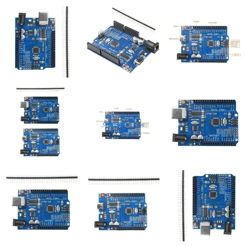 E65E LGT8F328P UNOR3 Development Board Stable and Precise for Projects