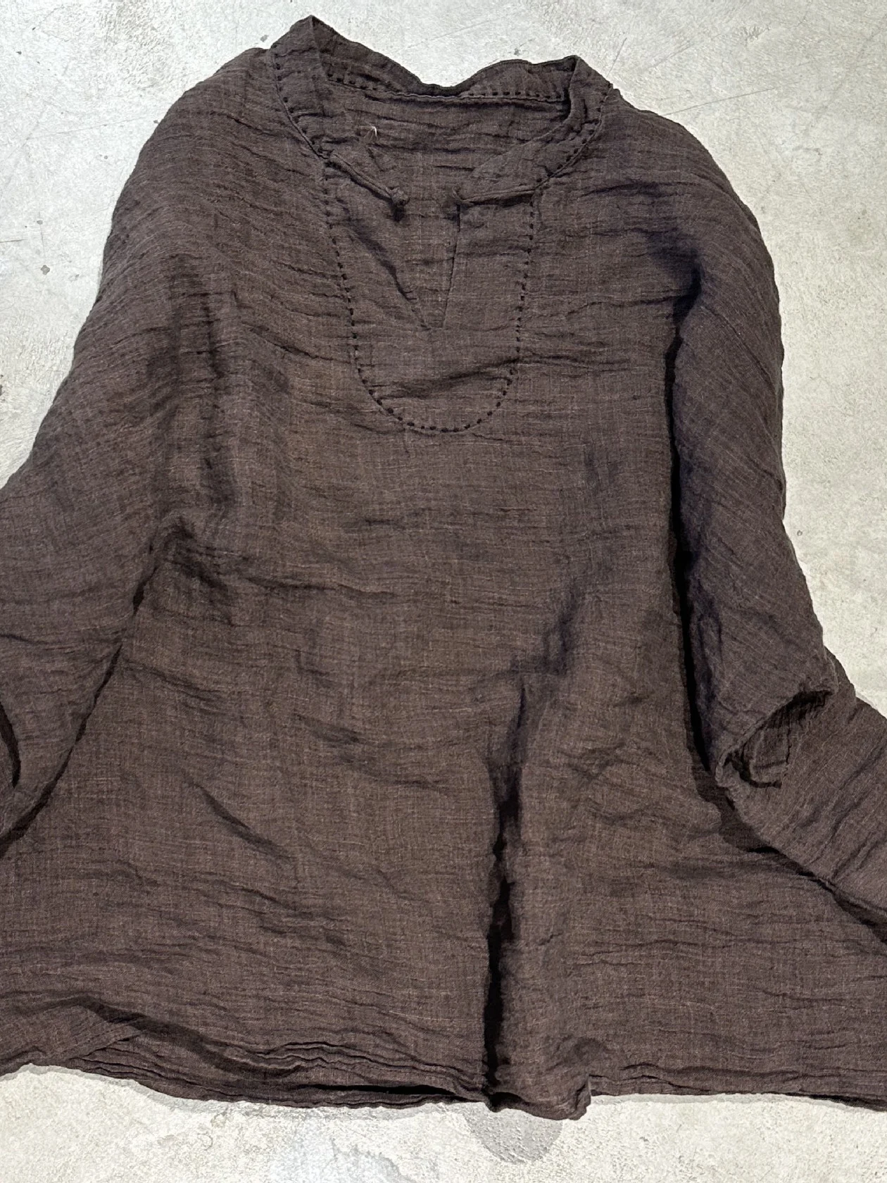 Original Retro Texture Color Woven Linen Overhead Button Loose Shoulder Small Shirt Comfortable Breathable Five Sleeve Length
Original Retro Texture Color Woven Linen Overhead Button Loose Shoulder Small Shirt Comfortable Breathable Five Sleeve Length