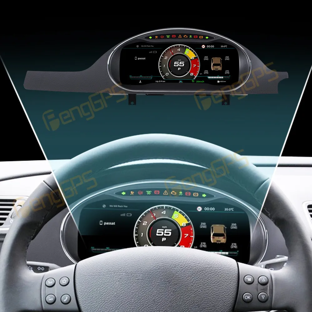 Car LCD Dashboard For Volkswagen Passat B6 2005-2011 Digital Cluster Instrument Panel Cockpit Multifunctional Speedometer
Car LCD Dashboard For Volkswagen Passat B6 2005-2011 Digital Cluster Instrument Panel Cockpit Multifunctional Speedometer