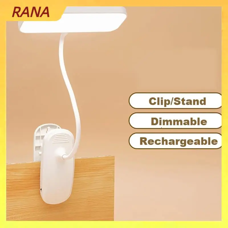 RANA USB Rechargeable Reading Desk Lamp Eye-Protection Lamp Three-Speed Dimming Portable Folding Clip-On Bedside Lamp
RANA USB Rechargeable Reading Desk Lamp Eye-Protection Lamp Three-Speed Dimming Portable Folding Clip-On Bedside Lamp