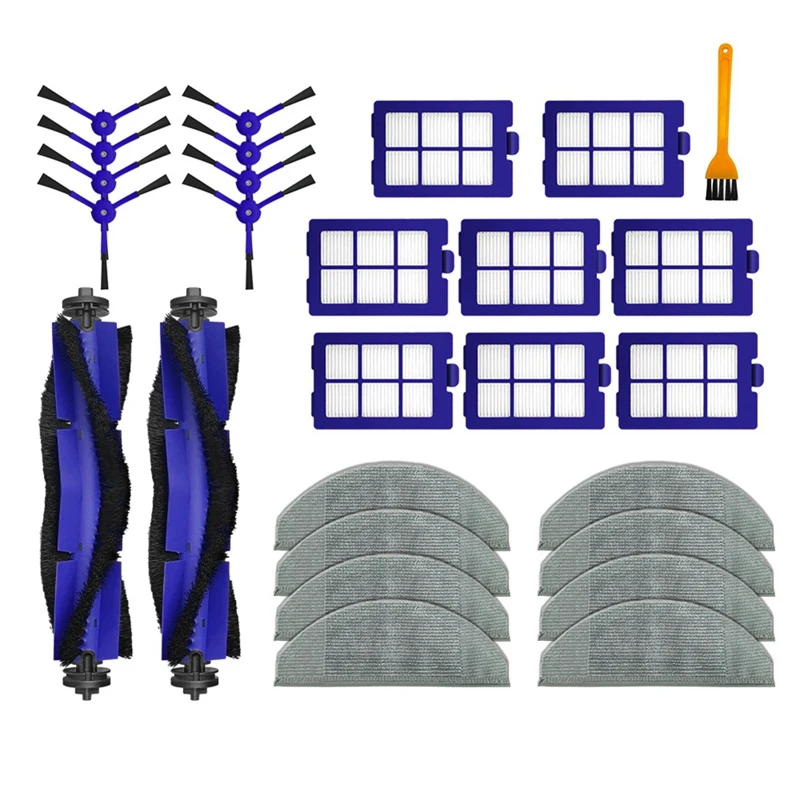 B53C For Eufy Robovac X8 Hybrid Kit Spare Parts Accessories Main Side Brush Hepa Filter Mop Cloths Wipe Rag
B53C For Eufy Robovac X8 Hybrid Kit Spare Parts Accessories Main Side Brush Hepa Filter Mop Cloths Wipe Rag