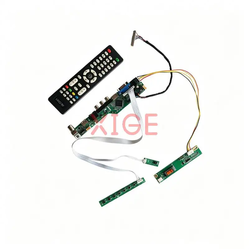 Screen Controller Board Fit N184H3 LQ164M1LD4C LTN160HT01 LQ164M1LD4A 1-CCFL 1920x1080 30 Pin LVDS USB+AV+VGA+HDMI 1920*1080 Kit
Screen Controller Board Fit N184H3 LQ164M1LD4C LTN160HT01 LQ164M1LD4A 1-CCFL 1920x1080 30 Pin LVDS USB+AV+VGA+HDMI 1920*1080 Kit