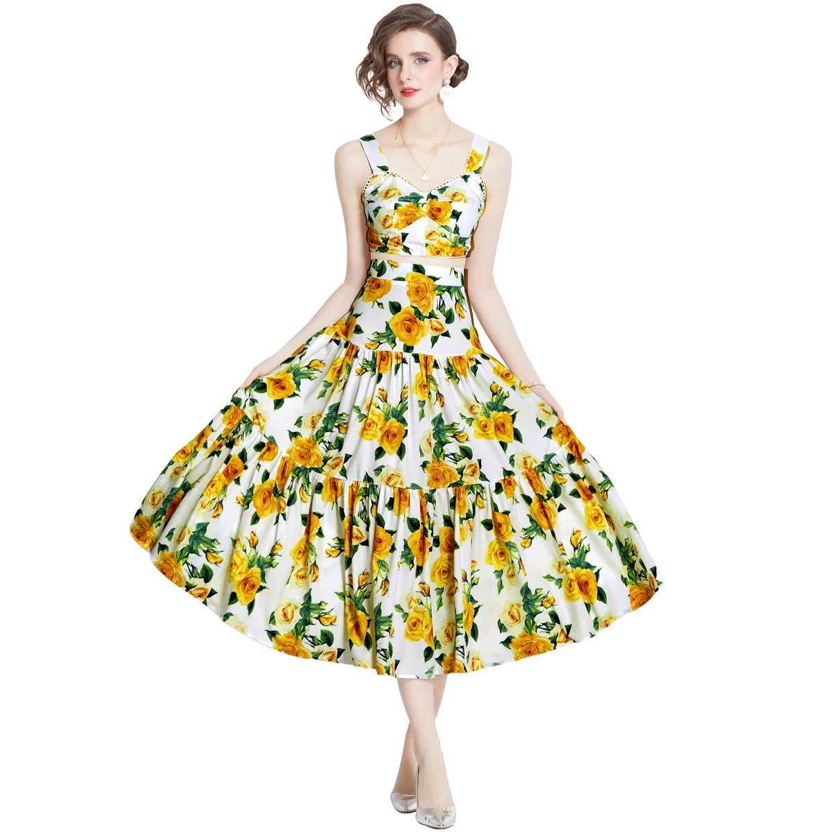 JAMERARY 2024 Summer Holiday Designer Two Piece Women Dresses Sets Sexy Bustier Cropped Tops Long Maxi Skirts 2pcs Suits Beach
JAMERARY 2024 Summer Holiday Designer Two Piece Women Dresses Sets Sexy Bustier Cropped Tops Long Maxi Skirts 2pcs Suits Beach