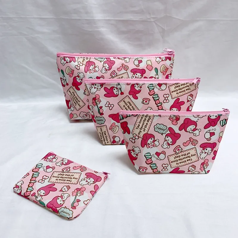 4pcs Sanrio new cartoon Melody hello kitty cosmetic bag cosmetic travel classification storage bag clutch bag coin purse
4pcs Sanrio new cartoon Melody hello kitty cosmetic bag cosmetic travel classification storage bag clutch bag coin purse