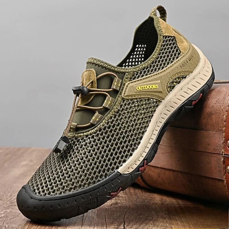 Outdoor Mesh Men Sneakers Slip on Men Loafers Breathable Summer Casual Shoes for Men Lightweight Camping Hiking Shoes
Outdoor Mesh Men Sneakers Slip on Men Loafers Breathable Summer Casual Shoes for Men Lightweight Camping Hiking Shoes
