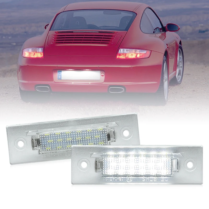 2 шт. для Porsche 968 911 Carrera 964 993 993 Turbo GT GT2 GT3 Boxster 986 Белый светодиодный светильник номерного знака
2 шт. для Porsche 968 911 Carrera 964 993 993 Turbo GT GT2 GT3 Boxster 986 Белый светодиодный светильник номерного знака