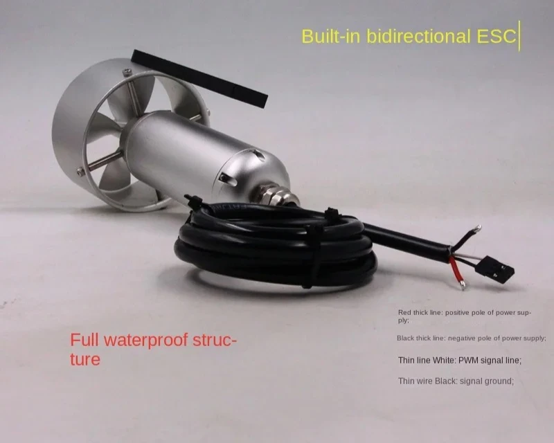 24V 8kg thrust built-in driver underwater thruster brushless waterproof motor motor
24V 8kg thrust built-in driver underwater thruster brushless waterproof motor motor