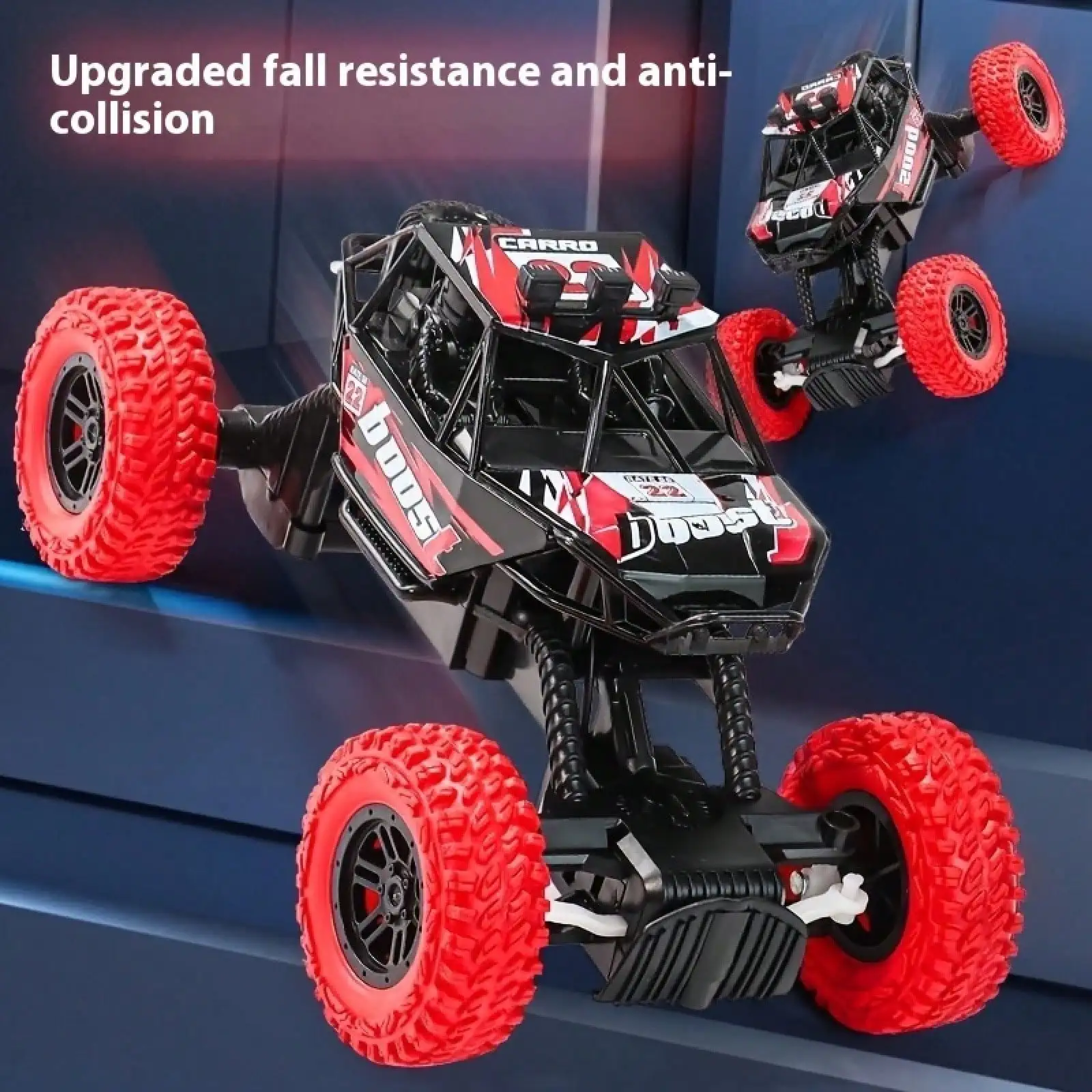 2.4GHz RC Stunt Off-Road Car, 360° Drift All-Terrain Vehicle With Shock Absorption, Electric Toy Gift For Kids
2.4GHz RC Stunt Off-Road Car, 360° Drift All-Terrain Vehicle With Shock Absorption, Electric Toy Gift For Kids