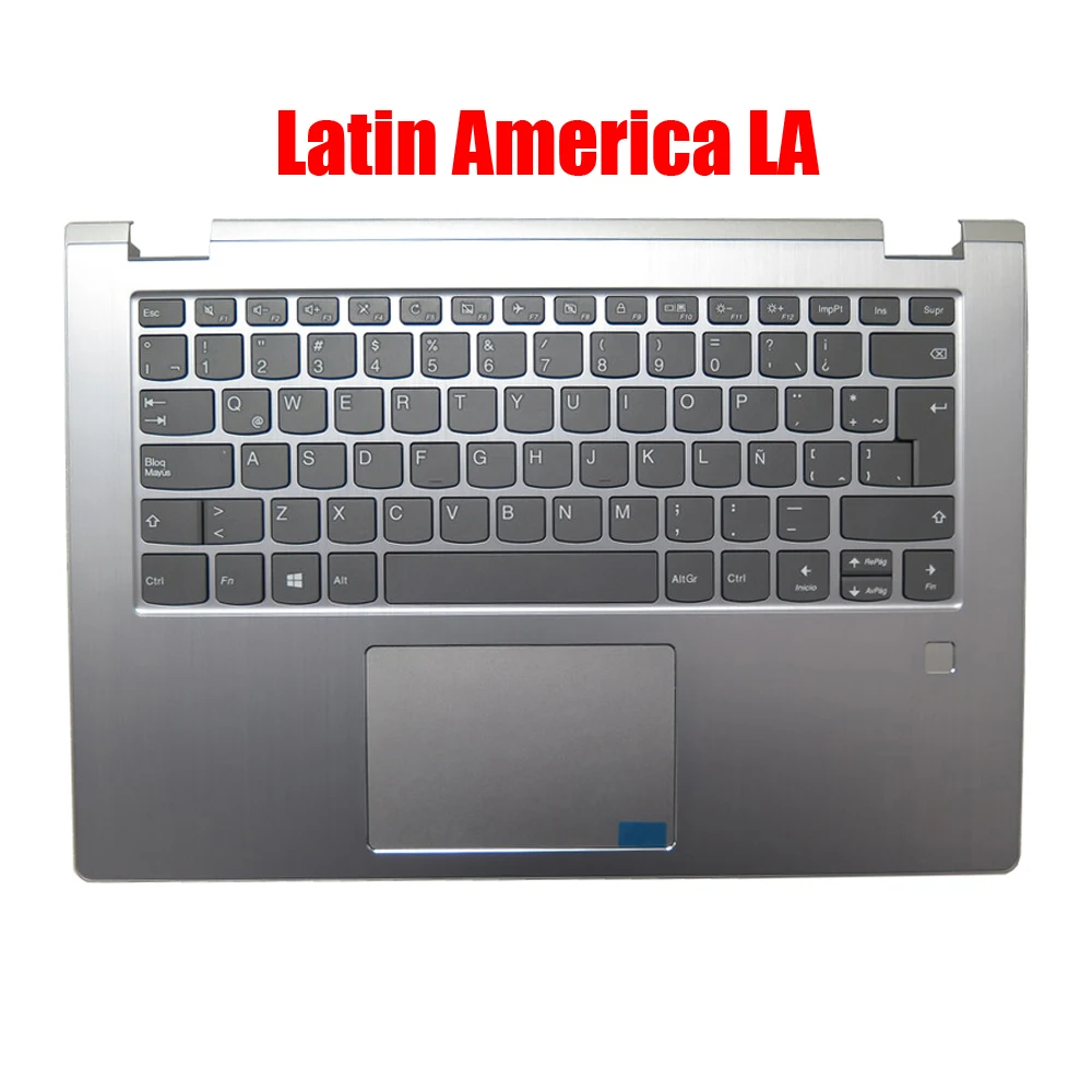 Laptop PalmRest&keyboard For Lenovo For Ideapad Yoga 530-14IKB 81EK Latin America LA 5CB0R08764 Upper Case With Touchpad Gray
Laptop PalmRest&keyboard For Lenovo For Ideapad Yoga 530-14IKB 81EK Latin America LA 5CB0R08764 Upper Case With Touchpad Gray