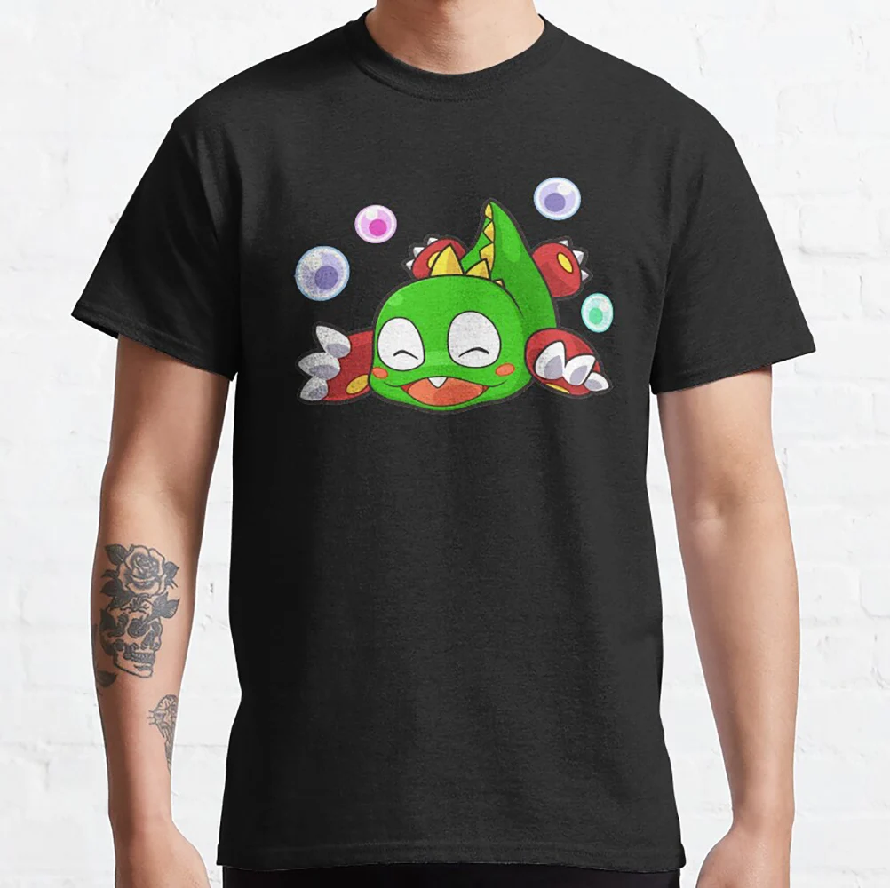 Baburun Bub Cute Dinosaurs Video game Bubble Bobble Gift t shirt Short Sleeve Cartoon Graphic Clothes All size Tops S-6XL
Baburun Bub Cute Dinosaurs Video game Bubble Bobble Gift t shirt Short Sleeve Cartoon Graphic Clothes All size Tops S-6XL