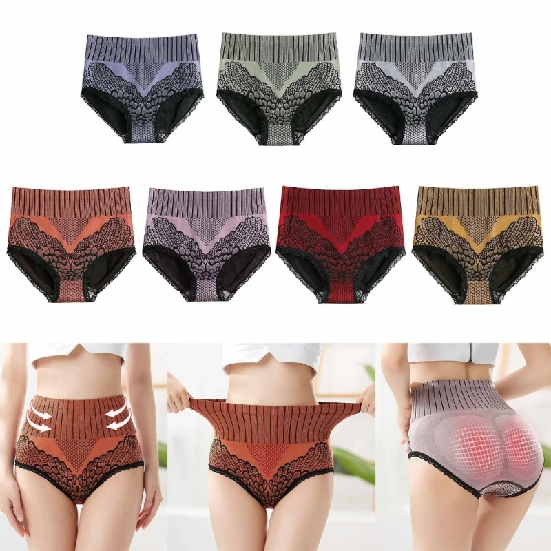 Women High Waisted Briefs Ladies Tummy Control Briefs Full Coverage Underwear Breathable Stretch Briefs for Daily Wear
Women High Waisted Briefs Ladies Tummy Control Briefs Full Coverage Underwear Breathable Stretch Briefs for Daily Wear