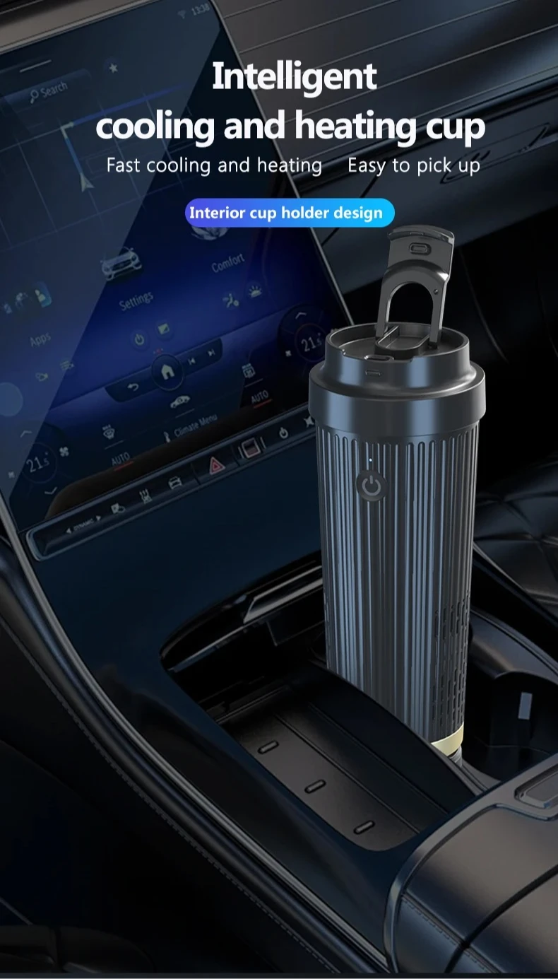 Hot Sell Car Hot and Cold Cup, Fast Cooling and Heating Cup, 12V/24V Universal, Direct Drinking, Warm and Cold Cup
Hot Sell Car Hot and Cold Cup, Fast Cooling and Heating Cup, 12V/24V Universal, Direct Drinking, Warm and Cold Cup