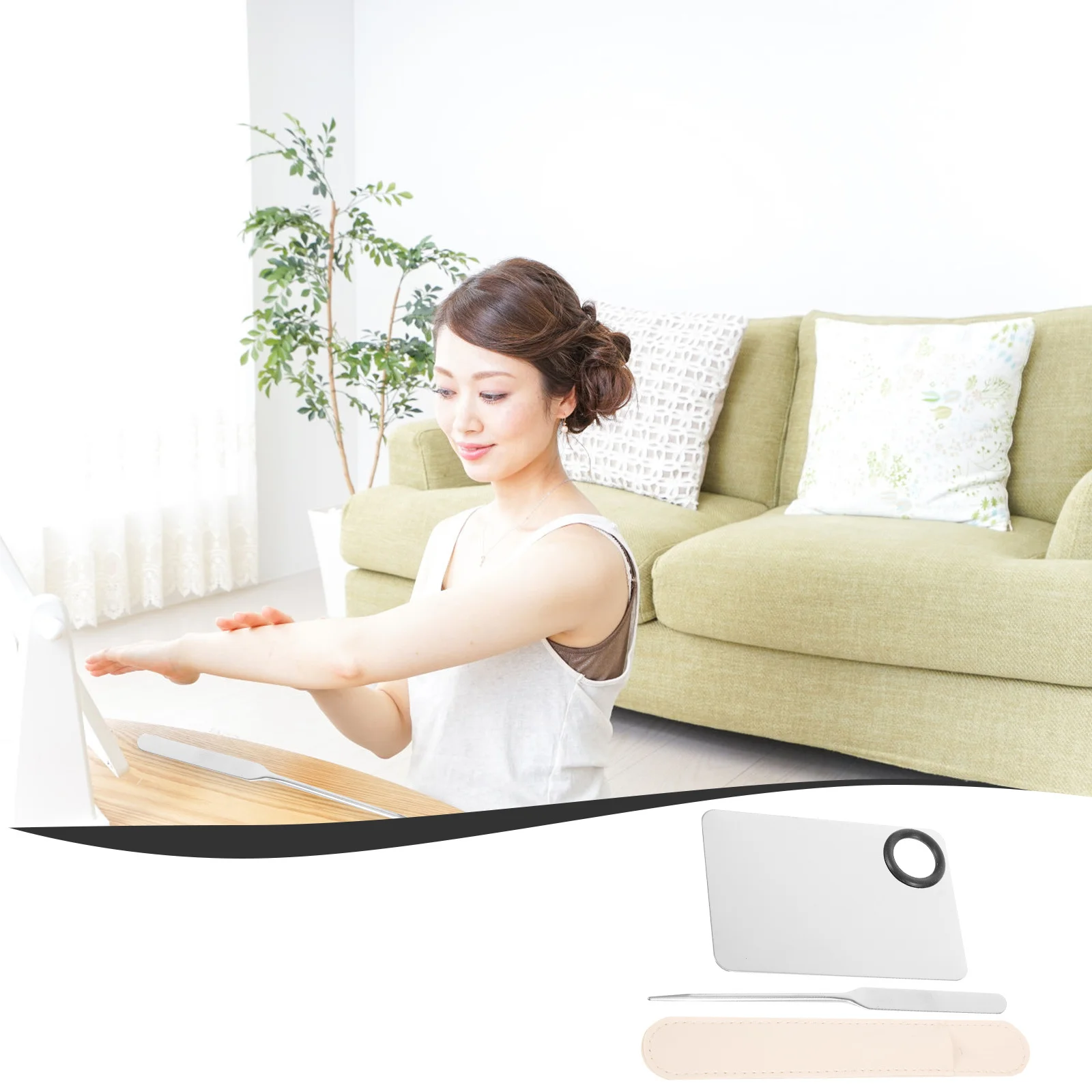 1Set Makeup Spatula Professional Mixing Rod Stainless Steel Foundation Mixer Long Handle Easy Clean Beauty Tool
1Set Makeup Spatula Professional Mixing Rod Stainless Steel Foundation Mixer Long Handle Easy Clean Beauty Tool