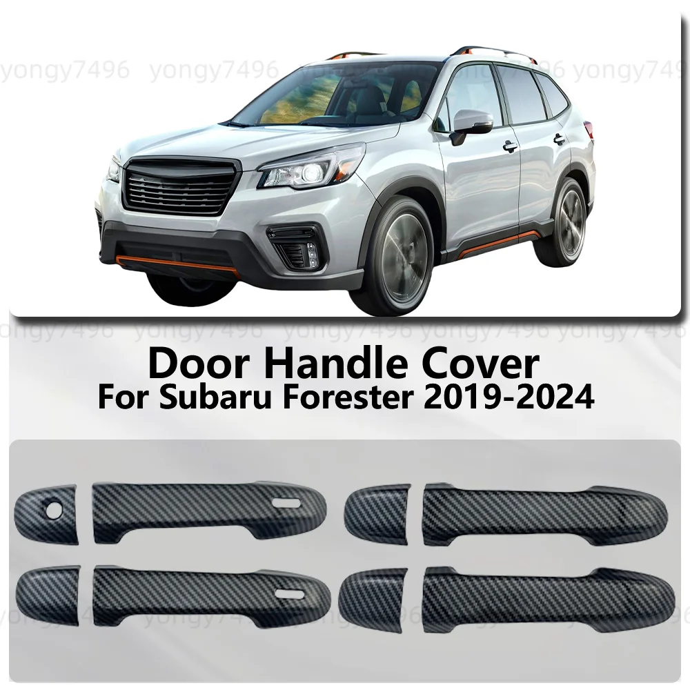 For Subaru Forester 2019 - 2024 Carbon Fiber Door Handle Cover Trim Stickers Exterior Car Chrome Accessories Decoration
For Subaru Forester 2019 - 2024 Carbon Fiber Door Handle Cover Trim Stickers Exterior Car Chrome Accessories Decoration