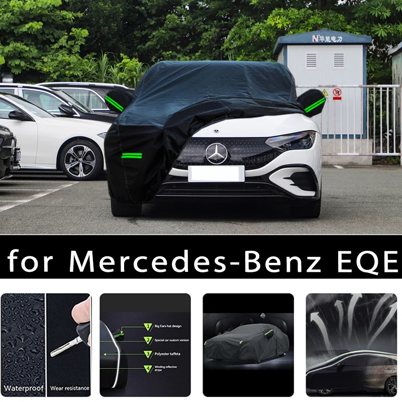 Наружная защита для Mercedes-Benz EQE, полные автомобильные Чехлы, снежный чехол, Солнцезащитный водонепроницаемый пыленепроницаемый внешний автомобильный аксессуар
Наружная защита для Mercedes-Benz EQE, полные автомобильные Чехлы, снежный чехол, Солнцезащитный водонепроницаемый пыленепроницаемый внешний автомобильный аксессуар