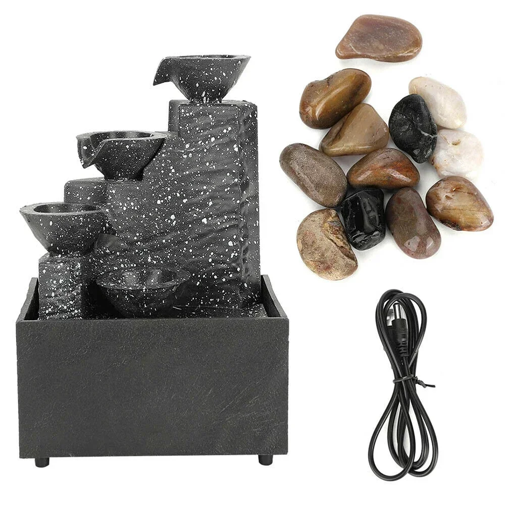 Tabletop Desktop Fountain Water Feature Indoor Office Study USB Charge Bedroom Decoration LED Lights Living Room
Tabletop Desktop Fountain Water Feature Indoor Office Study USB Charge Bedroom Decoration LED Lights Living Room