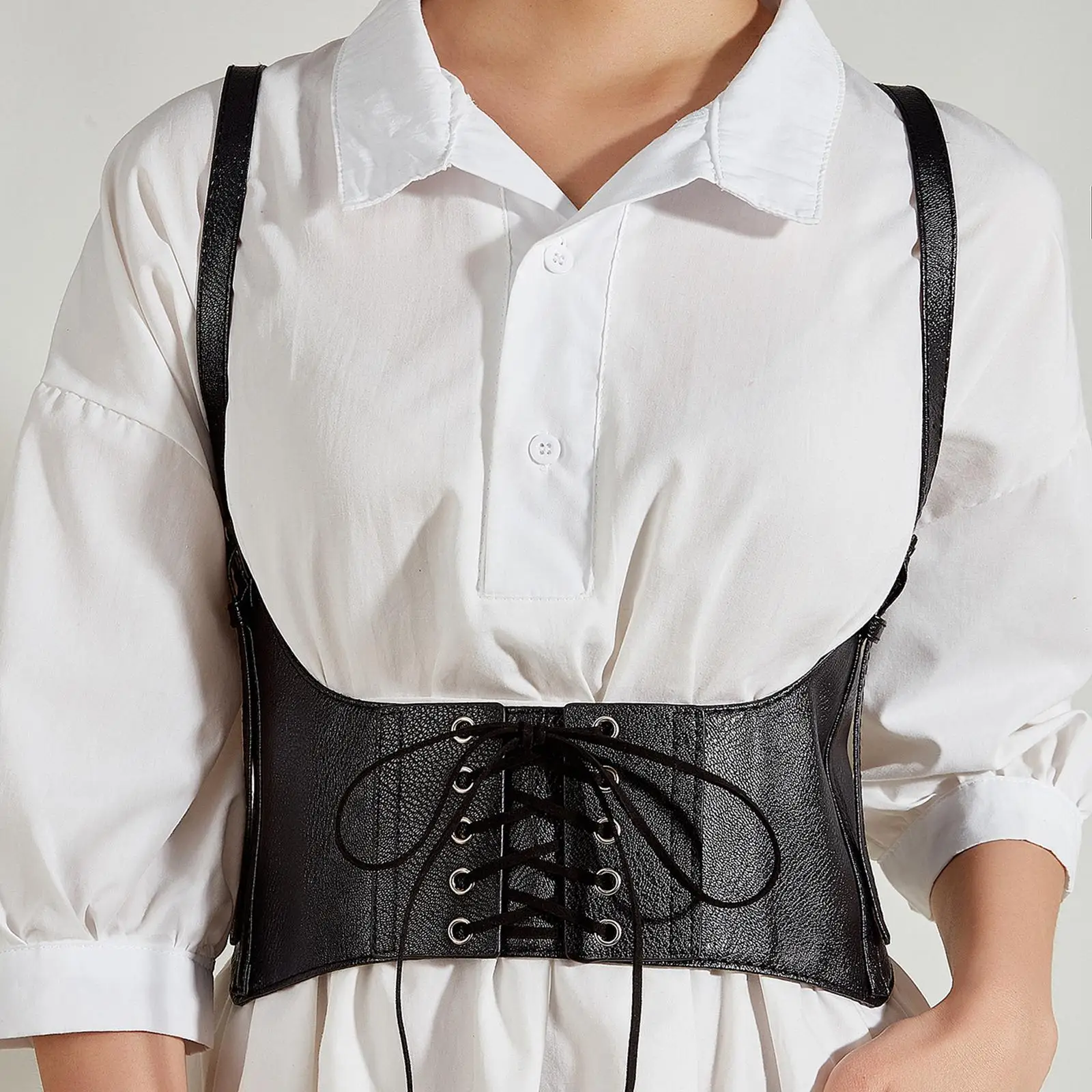 Fashion Women Waist Belt Underbust Corset Punk with Straps for Dress Ladies
Fashion Women Waist Belt Underbust Corset Punk with Straps for Dress Ladies