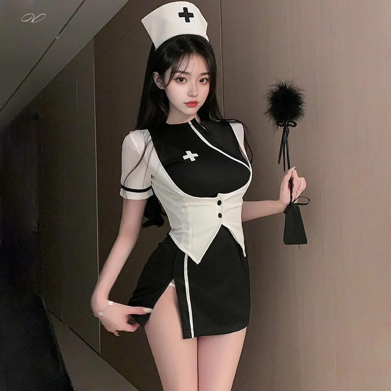 Sexy Nurse orm loween Costume Lingerie Set Assorted Sizes Chinese Manufacturer Spring 2025 High Demand Item
Sexy Nurse orm loween Costume Lingerie Set Assorted Sizes Chinese Manufacturer Spring 2025 High Demand Item